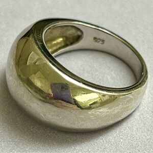 Touchstone Crystal Silver Statement Ring